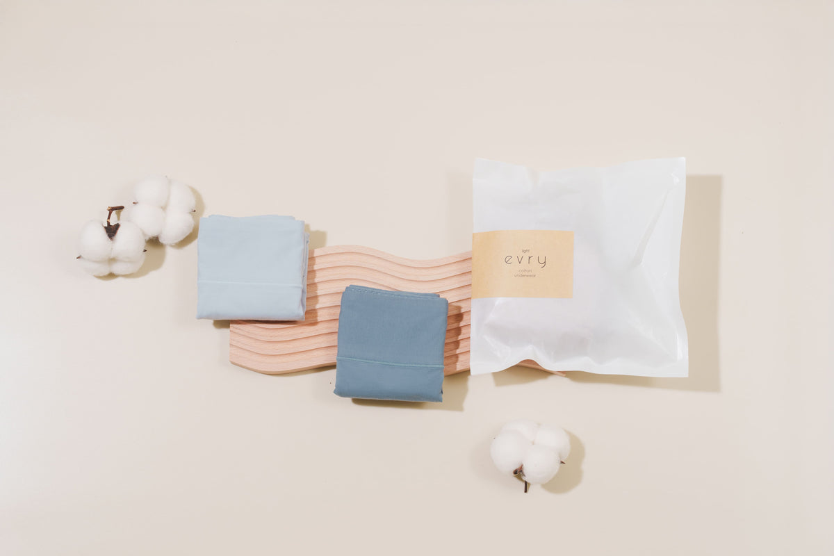 LIGHT Evryunder Premium Cotton Underwear 2-pack