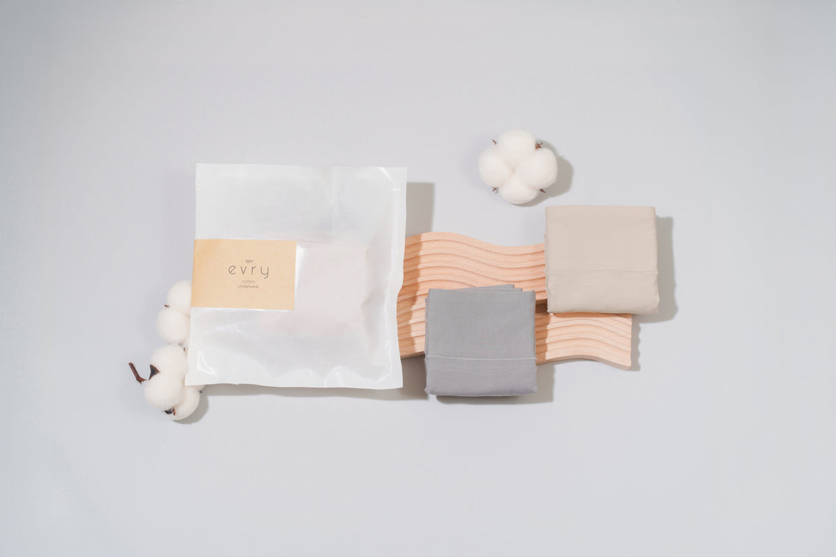 LIGHT Evryunder Premium Cotton Underwear 2-pack