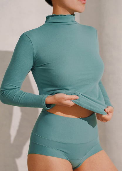 CLOUD Evryunder Lightweight Cotton Turtleneck Shirt