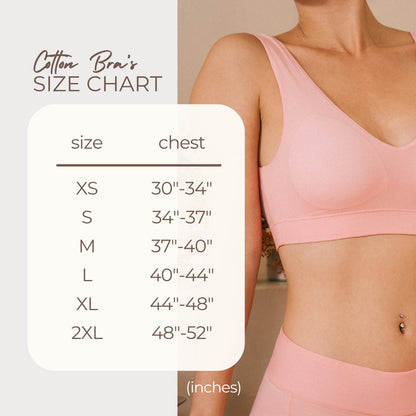 LIGHT Evryunder Premium Cotton Bralette
